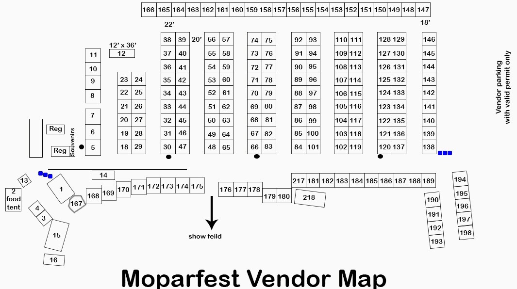 Vendor / Swap meet spaces